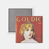 Goldie Song Magneet (Voorkant / Achterkant)