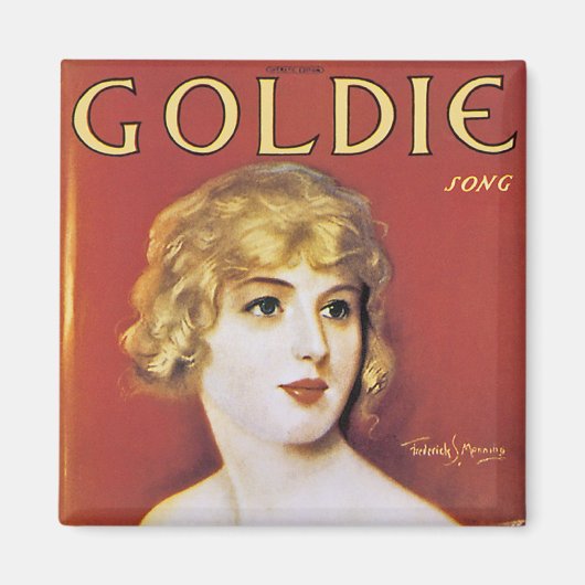 Goldie Song Magneet (Voorkant)