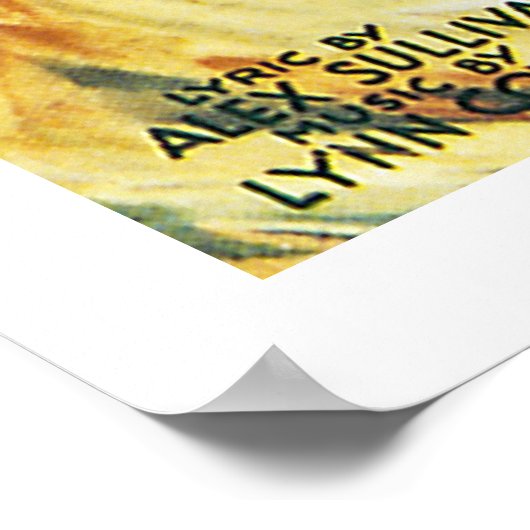 Goldie Song Poster (Hoek)