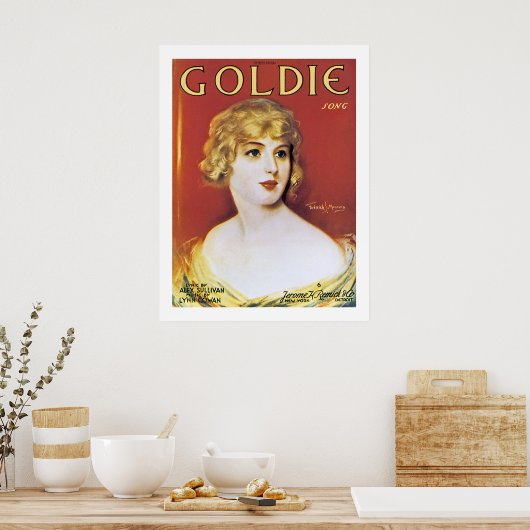 Goldie Song Poster (Keuken)