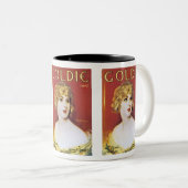 Goldie Song Tweekleurige Koffiemok (Voorkant rechts)