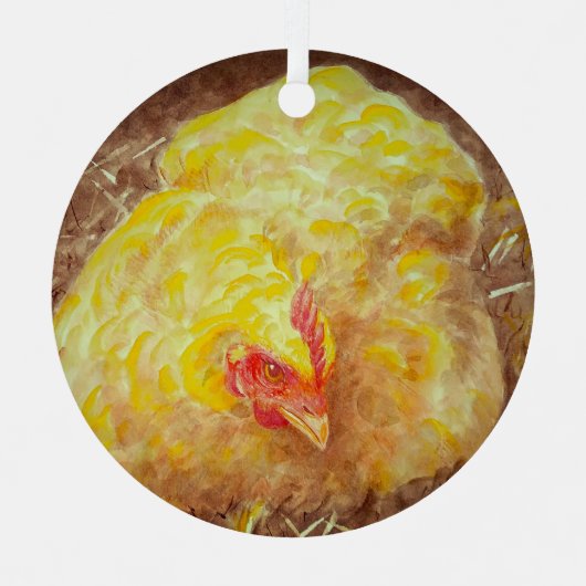 Goldie the Chicken Ornament (Voorkant)