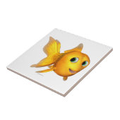Goldie the Toon Goldfish Tegeltje (Zijkant)