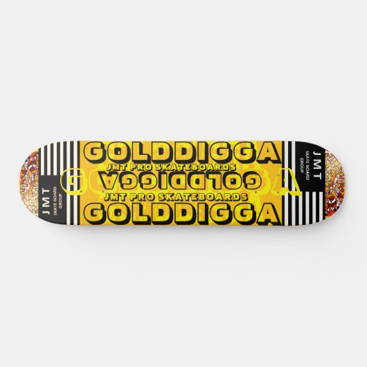 GOLDIGGA. Skateboard (Horizontaal)