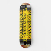 GOLDIGGA. Skateboard (Voorkant)