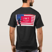 GOLDIGGER Basic Donker T-shirt (Achterkant)