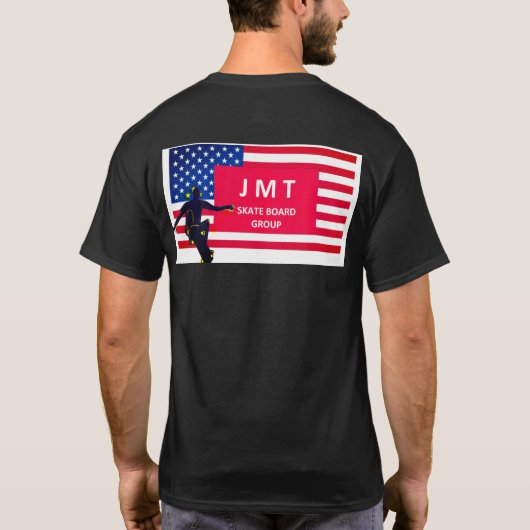 GOLDIGGER Basic Donker T-shirt (Achterkant)