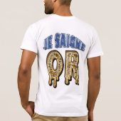 Goldikova Shirt (Je saigne of) (Achterkant)