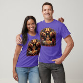 Goldilocks and thehree Bears Horror Fans Design vi T-shirt (Unisex)