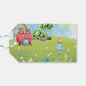 Goldilocks Birthday Bedankt Cadeaulabel (Achterkant Horizontaal)