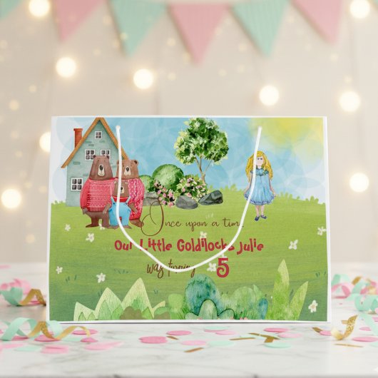 Goldilocks Birthday Groot Cadeauzakje