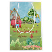 Goldilocks Birthday Large Gift Medium Cadeauzakje (Voorkant)