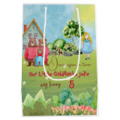 Goldilocks Birthday Large Gift Medium Cadeauzakje (Achterkant)