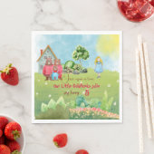 Goldilocks Birthday Napkin Servet (Insitu)