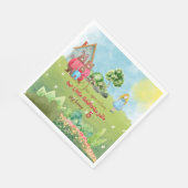 Goldilocks Birthday Napkin Servet (Hoek)