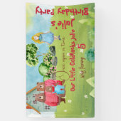 Goldilocks Birthday Spandoek (Verticaal)