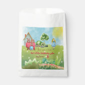 Goldilocks en Beren van Birthday Bedankzakje (Voorkant)
