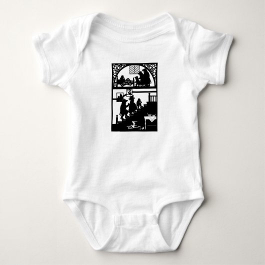 Goldilocks en de 3 Beren Romper (Voorkant)
