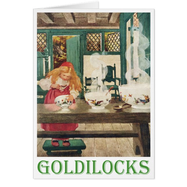 Goldilocks en de drie Beren (Voorkant)