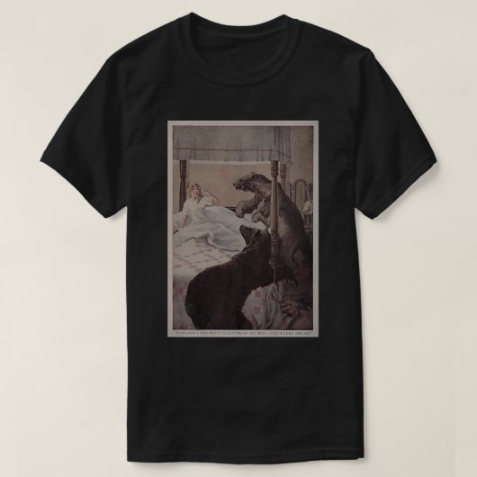  Goldilocks en de drie Beren (1923) T-shirt (Design voorkant)