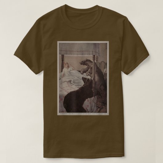  Goldilocks en de drie Beren (1923) T-shirt (Design voorkant)