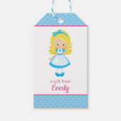 Goldilocks en de drie Beren Cadeaulabel (Voorkant)