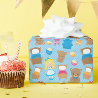 Goldilocks en de drie Beren Cadeaupapier