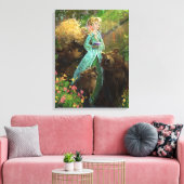 Goldilocks en de drie Beren Canvas Afdruk (Insitu (Woonkamer))