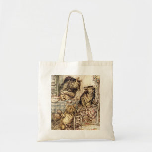 Goldilocks en de drie Beren Canvas tas
