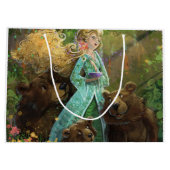 Goldilocks en de drie Beren Groot Cadeauzakje (Achterkant)