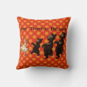 Goldilocks en de drie Beren - Kinderboek Kussen (Achterkant)