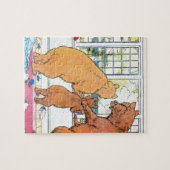 Goldilocks en de drie Beren Legpuzzel (Horizontaal)