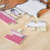 Goldilocks en de drie Beren Legpuzzel (Zijkant)