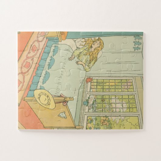 Goldilocks en de drie Beren Legpuzzel (Horizontaal)