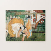 Goldilocks en de drie Beren Legpuzzel (Horizontaal)