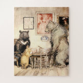 Goldilocks en de drie Beren van Arthur Rackham Legpuzzel (Verticaal)
