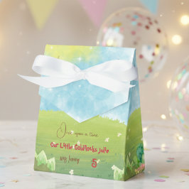 Goldilocks en The Three Beren Birthday Gift Box Bedankdoosjes