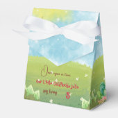 Goldilocks en The Three Beren Birthday Gift Box Bedankdoosjes (Voorkant Zijde)