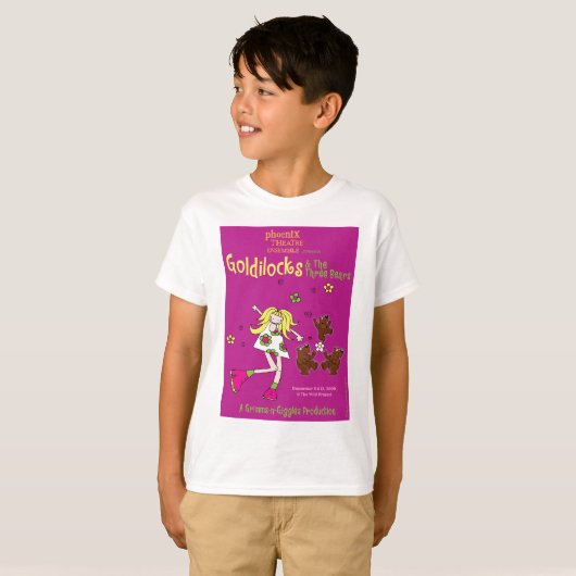 Goldilocks-Kinder T-Shirt (Voorkant volledig)