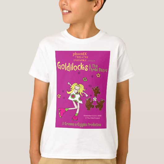 Goldilocks-Kinder T-Shirt (Voorkant)