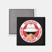 Goldilocks Magnet1 Magneet (Voorkant / Achterkant)