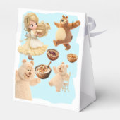 Goldilocks Verjaardag Bedankdoosjes (Achterkant)