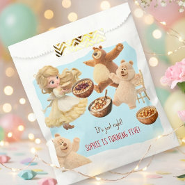 Goldilocks Verjaardag Bedankzakje