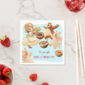 Goldilocks Verjaardag Servet (Insitu)