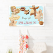 Goldilocks Verjaardag Spandoek (Insitu)