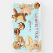 Goldilocks Verjaardag Spandoek (Verticaal)