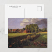 Golding Constable's Bloementuin, John Constable Briefkaart (Voorkant / Achterkant)