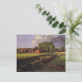 Golding Constable's Vloertuin, John Constable Briefkaart (Staand voorkant)