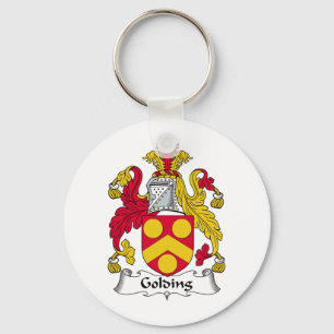 Golding Family Crest Sleutelhanger
