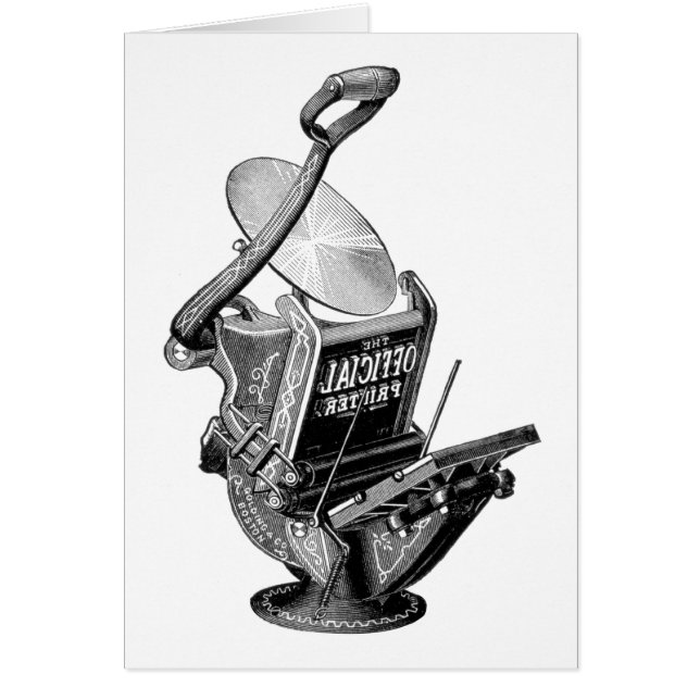 Golding Officiële briefperskaart (Voorkant)